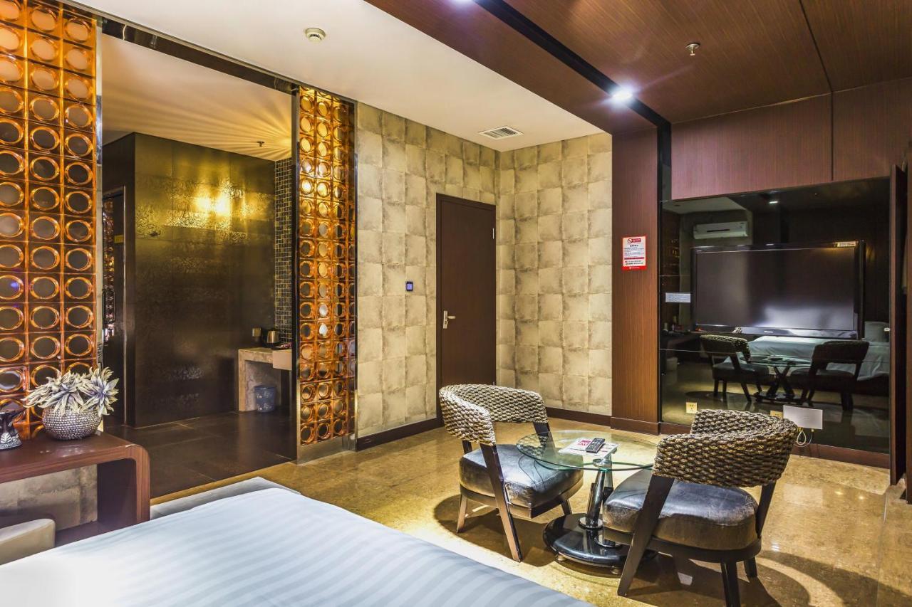 Qingdao Heng Bo Hotel Exteriör bild